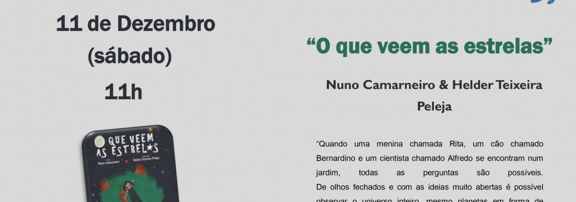 Hora do Livro –  “O que veem as estrelas”