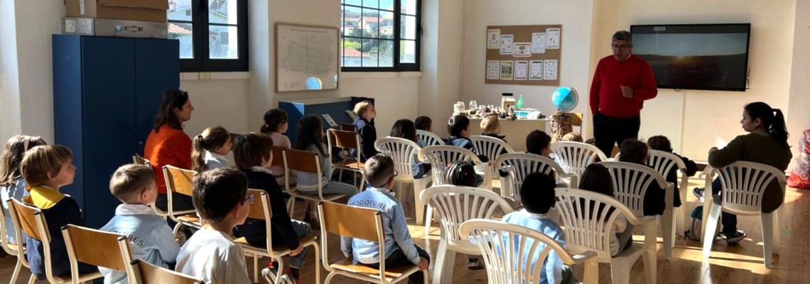 Ação de sensibilização e educação ambiental