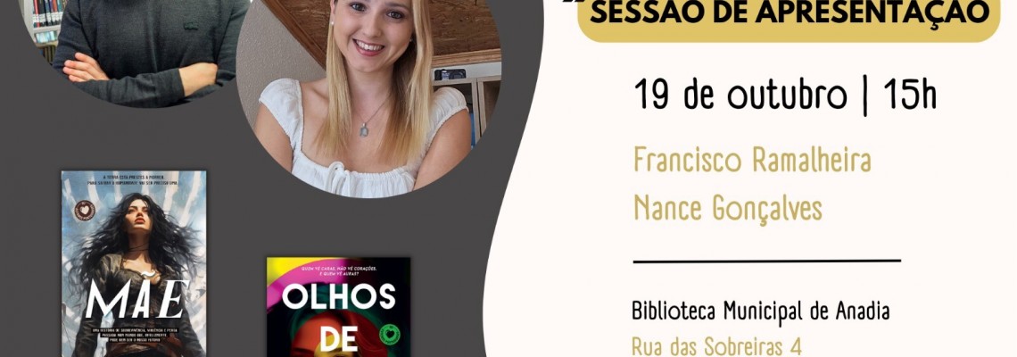 sessão de apresentação dos livros 