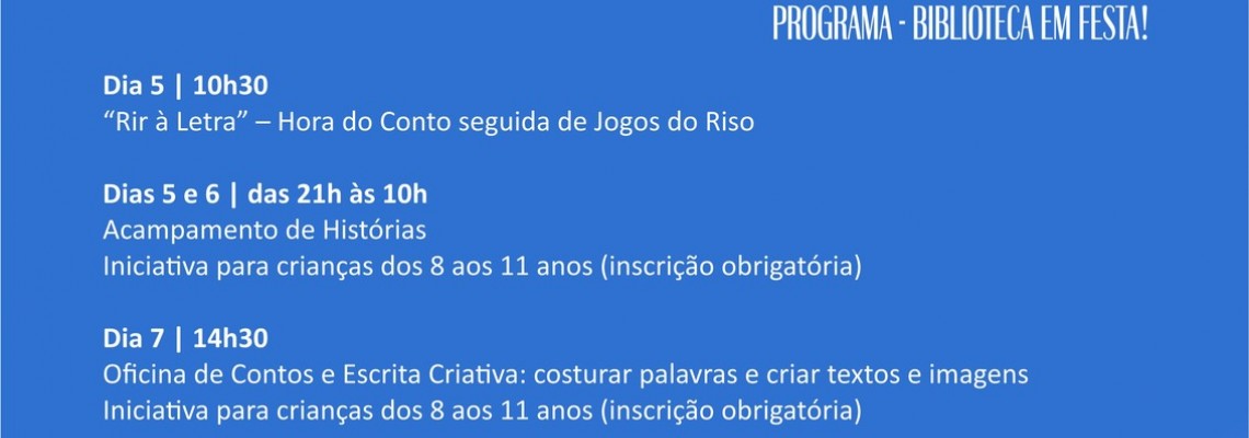 Comemoração do 14.º Aniversário da Biblioteca Municipal de Anadia