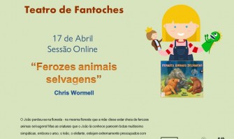 Teatro de Fantoches - “Ferozes animais selvagens”  (sessão online) 