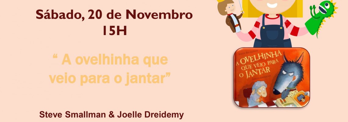 Teatro de Fantoches - “A ovelhinha que veio para o jantar”