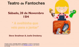 Teatro de Fantoches - “A ovelhinha que veio para o jantar”