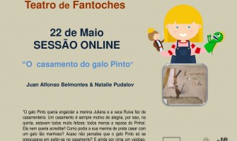 Teatro de Fantoches - “O casamento do galo Pinto” (sessão online) 