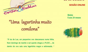 Contos & Fraldas  - “A lagartinha muito comilona” - Sessão online