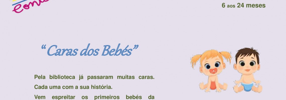 Contos & Fraldas  - “Caras dos bebés”” (sessão online)  