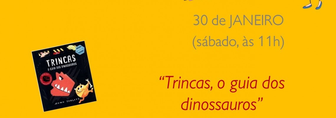 Hora do Livro - “Trincas, o guia dos dinossauros”