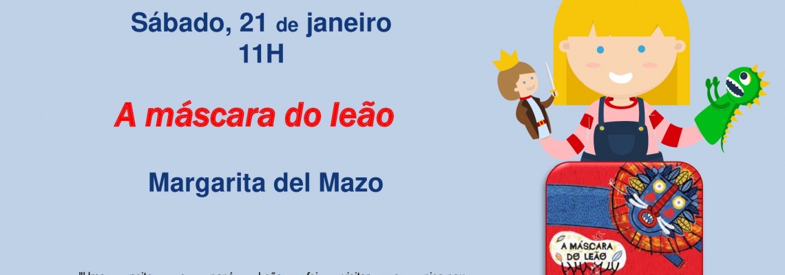 Teatro de Fantoches - “A máscara do leão”