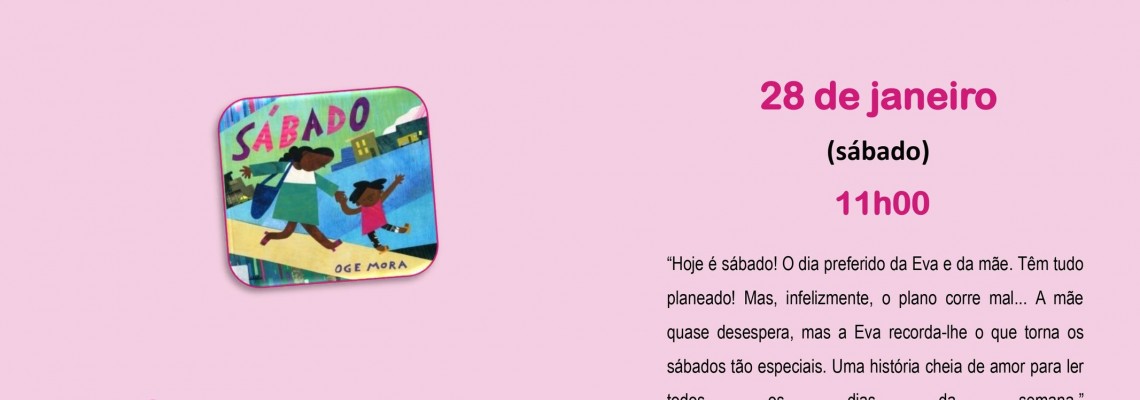 Hora do Livro - “Sábado”