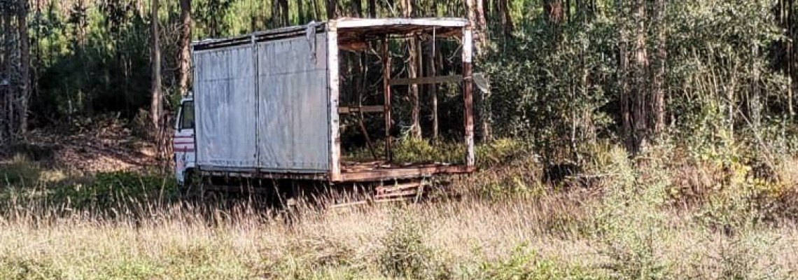 Remoção e recolha de veículos abandonados