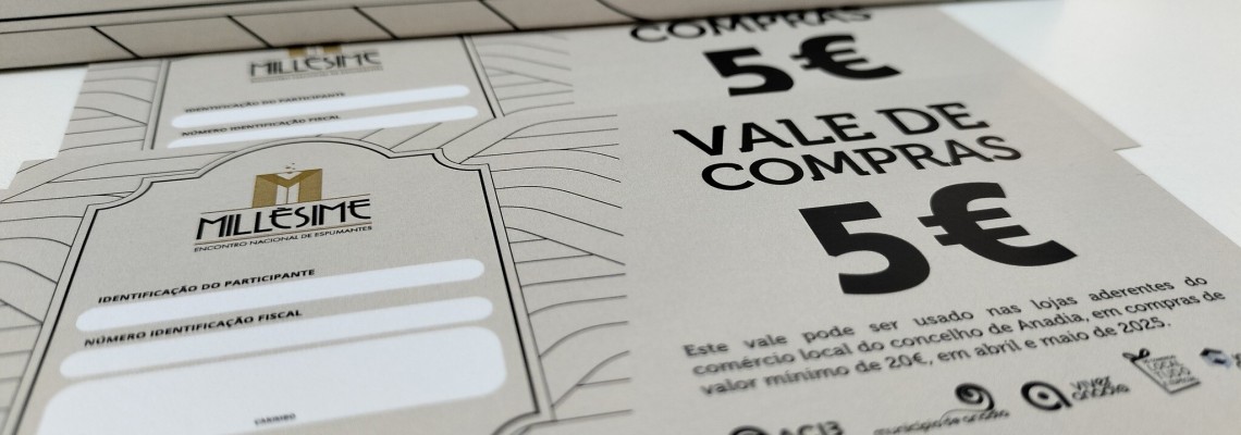 Vale de Compras Millèsime 