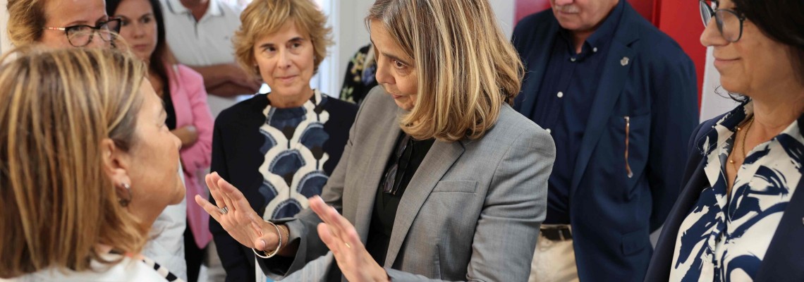 Ministra da Saúde em Anadia