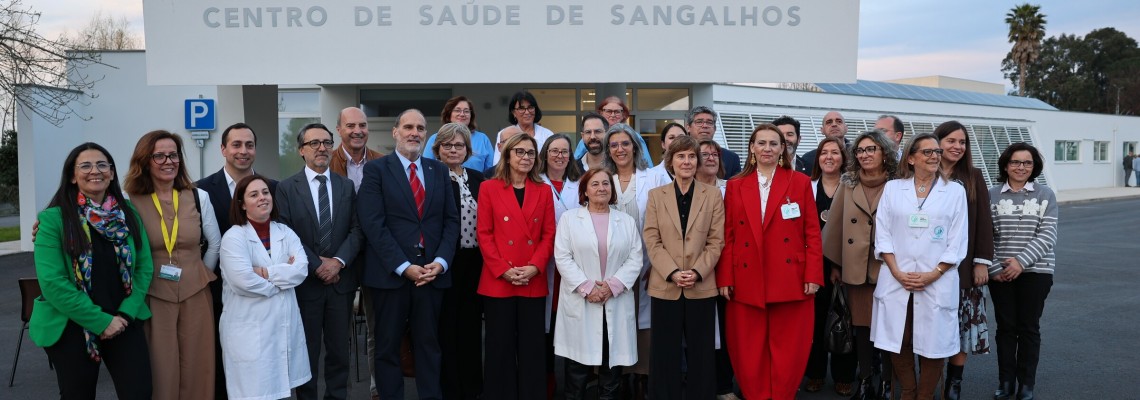 Ministra inaugura Centro de Saúde de Sangalhos