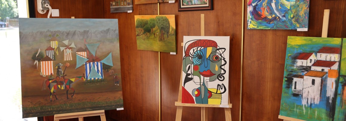 Mostra de trabalhos de alunos  da Universidade Sénior