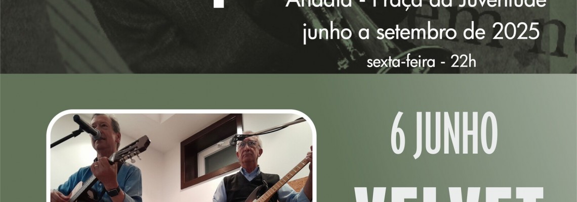 Sextas na Praça - Velvet Waves