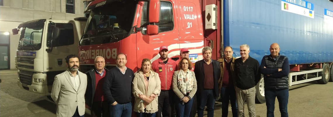 Ajuda humanitária a caminho da Ucrânia