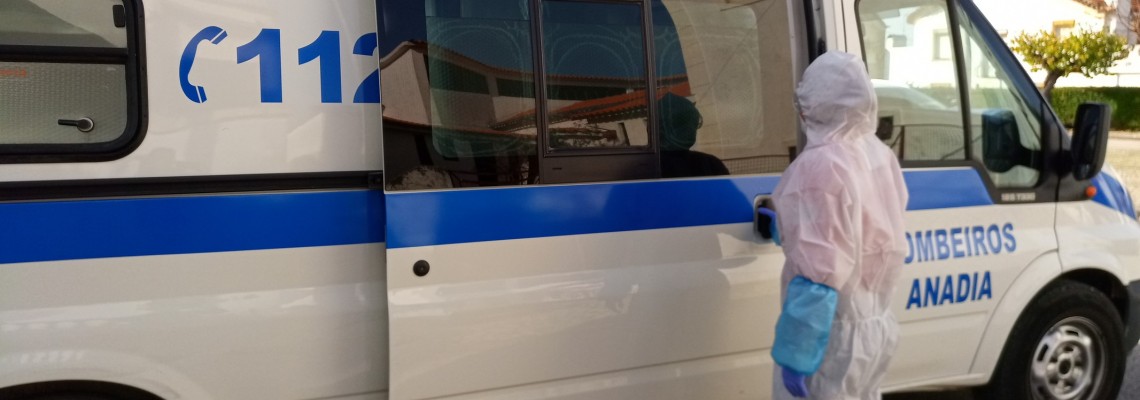 Município apoia Bombeiros no socorro a doentes Covid-19