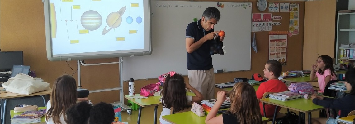 Astronomia vai às escolas