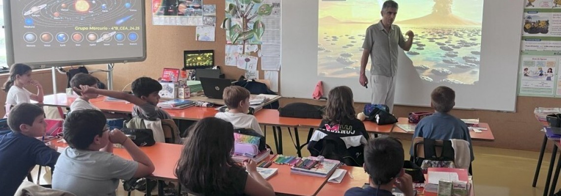 Astronomia visitou escolas do 1º ciclo