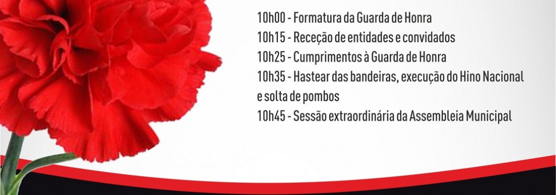 Comemoração do 49.º Aniversário do 25 de Abril