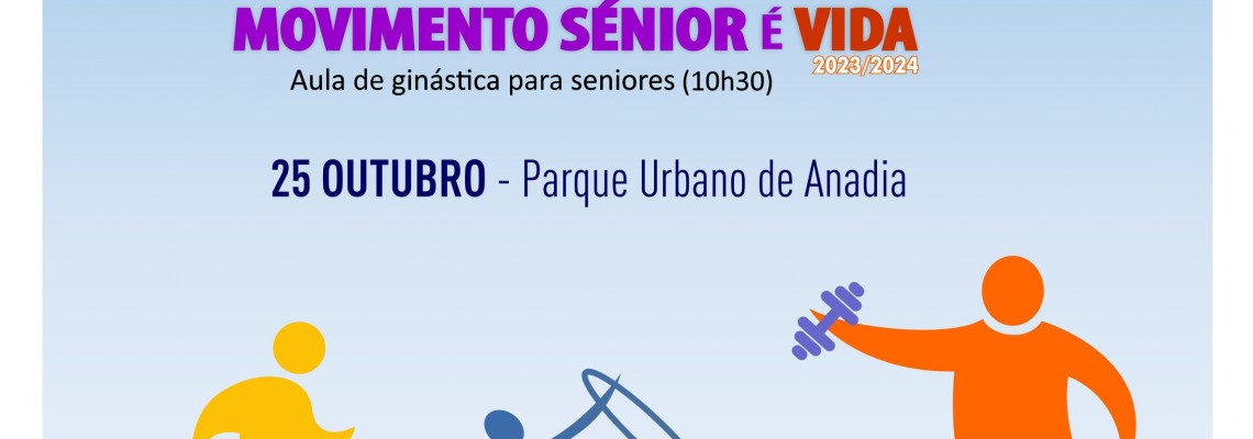 Movimento Sénior é Vida (aula de ginástica para séniores)
