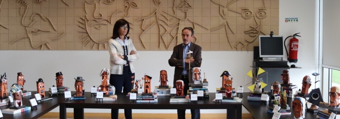 Obras de Albano Jorge expostas na Biblioteca