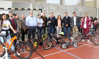 Oferta de bicicletas ao Agrupamento de Escolas