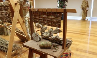 Exposição de trabalhos em bunho e junco