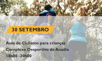 Aula de Ciclismo para crianças
