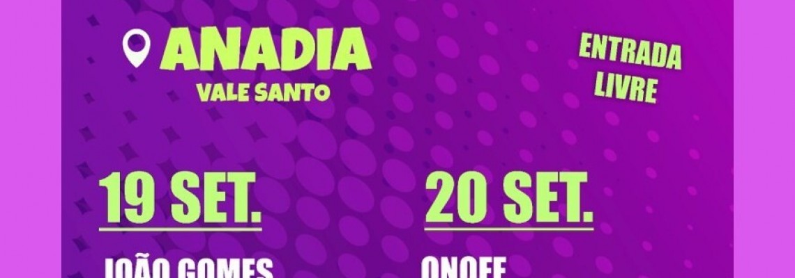 Anadia dedica semana à juventude