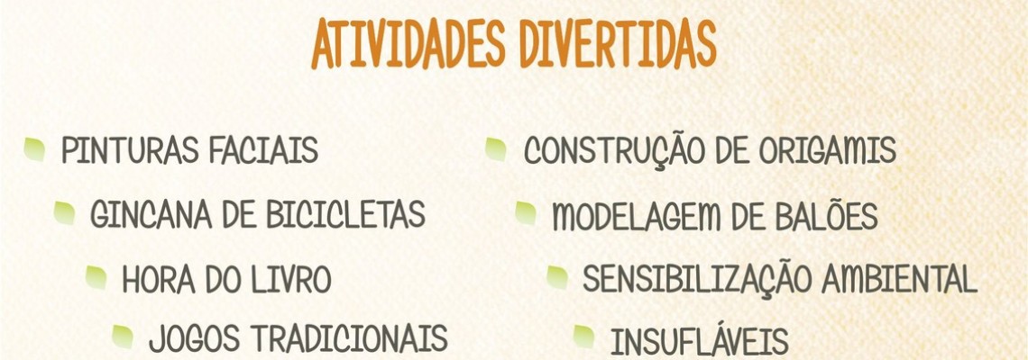 Comemoração do Dia da Criança - Atividades Divertidas