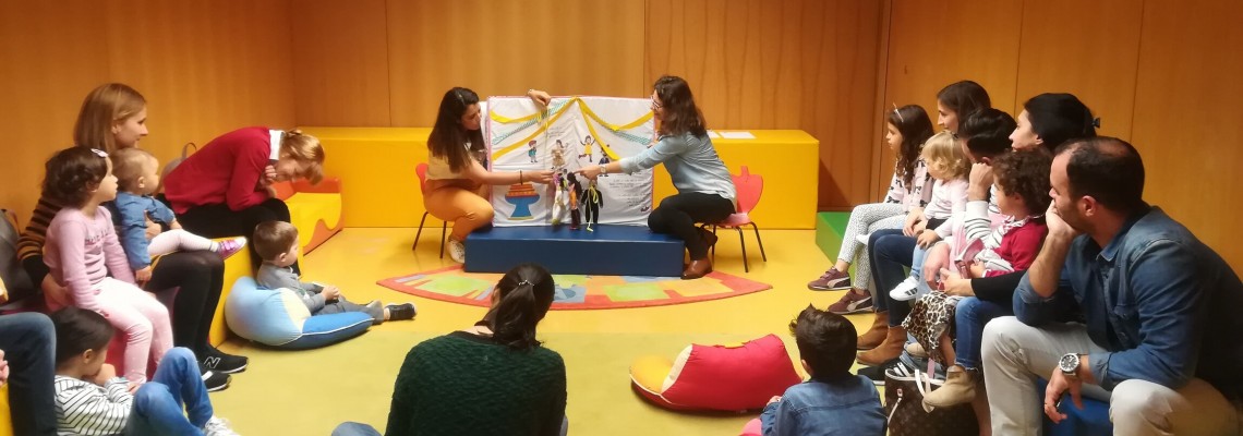 “Contos & Fraldas” na  Biblioteca Municipal