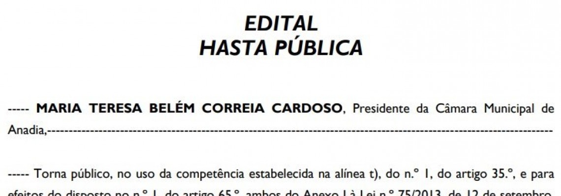 Alienação de prédios rústicos em Vale de Salgueiro