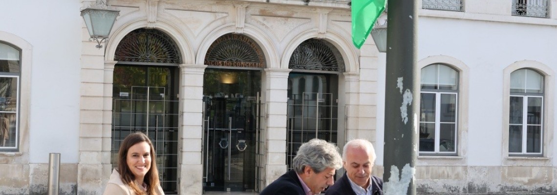 Bandeiras Verdes hasteadas no concelho