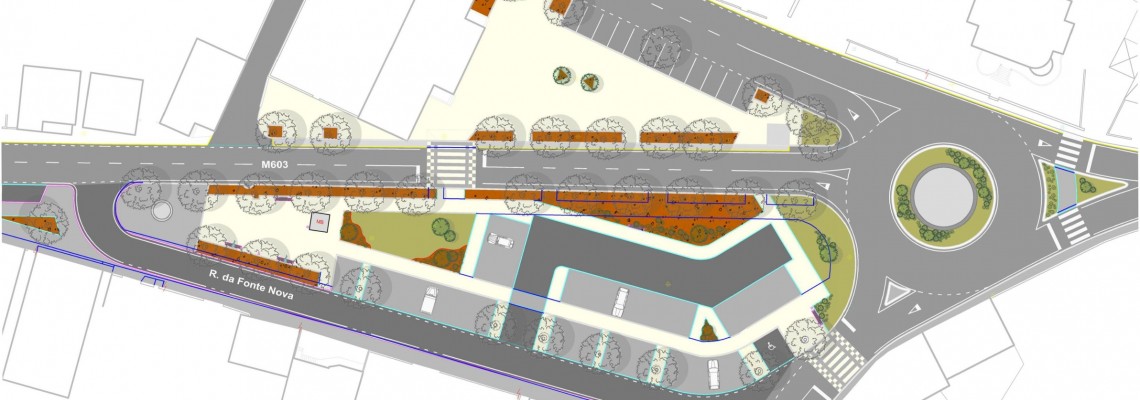 Requalificação urbana no Largo da Feira (Fogueira)