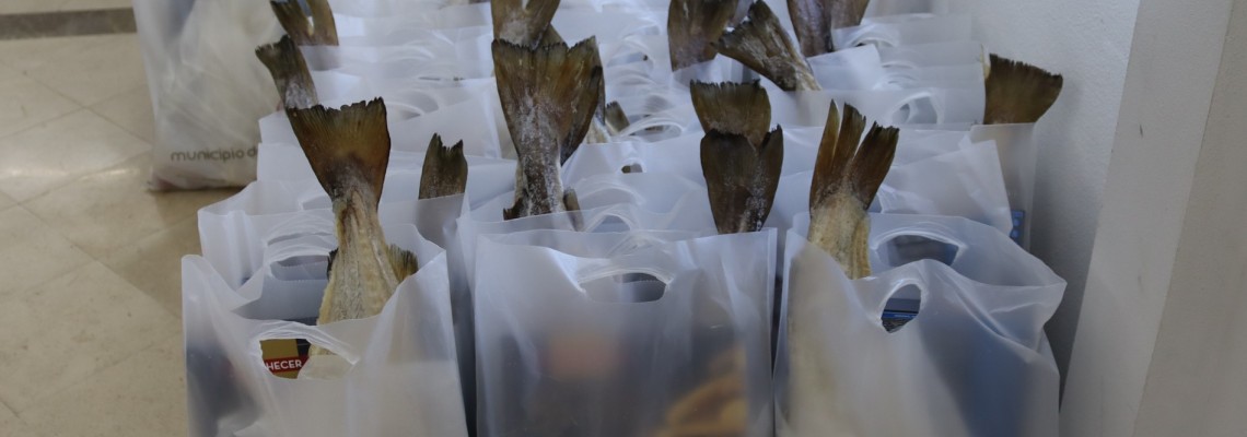 Município atribui cabazes de Natal a carenciados