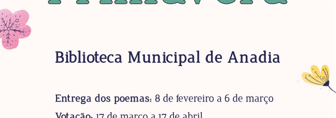 XIII Concurso de Poesia 