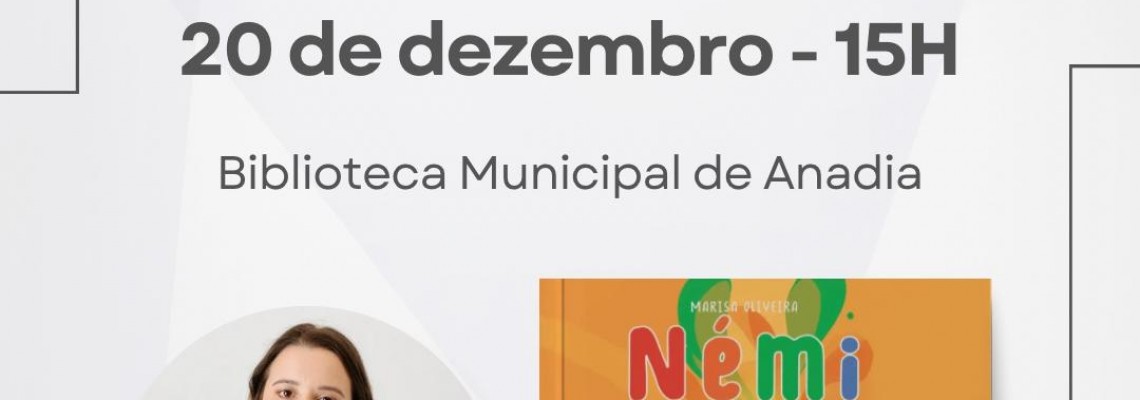  Lançamento de livro na Biblioteca Municipal