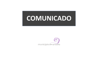 Comunicado do Município de Anadia