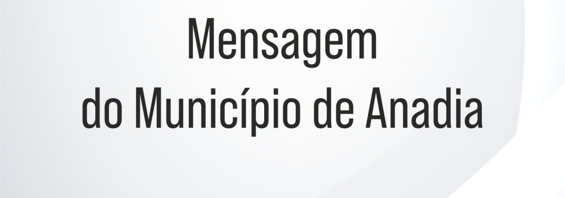 Eleições Autárquicas 2021 - MENSAGEM