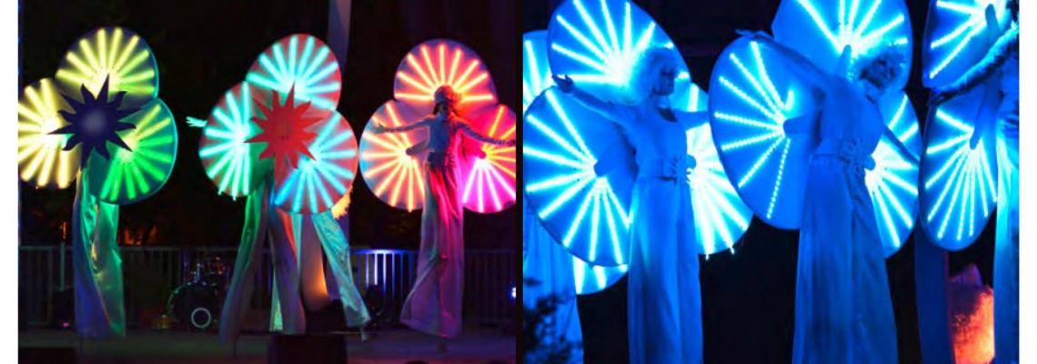 Animação na Praça da Juventude