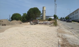 Parque de estacionamento junto ao Hospital