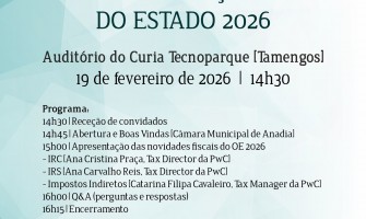 Análise do Orçamento do Estado 2026 - Sessão de esclarecimento