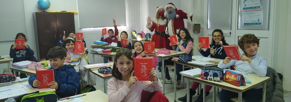 Animação de Natal nas escolas