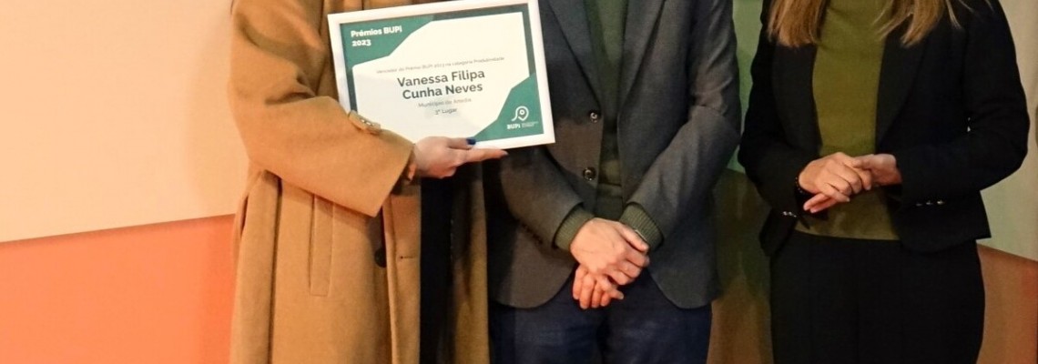 Anadia distinguida com Prémio BUPi