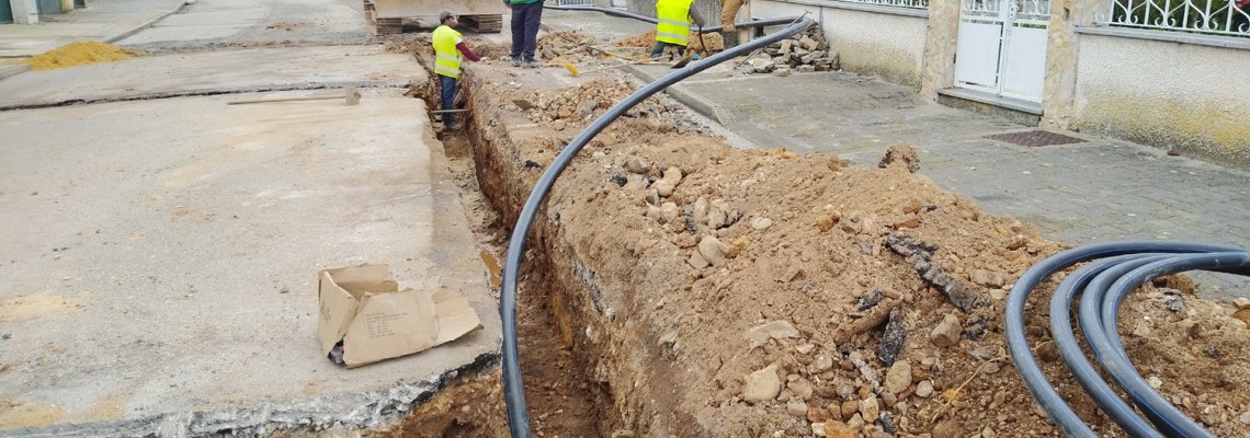 Obras na Rua dos Olivais e na Rua de Trás