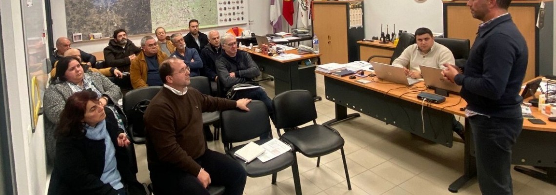 Município reúne com agentes da proteção civil