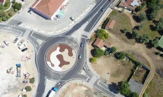 Rotunda no Peneireiro concluída