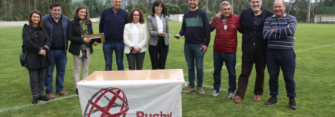 Novos balneários no campo de rugby da Moita