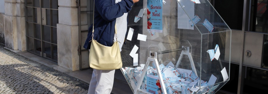 Sorteio de Natal termina a 3 de janeiro